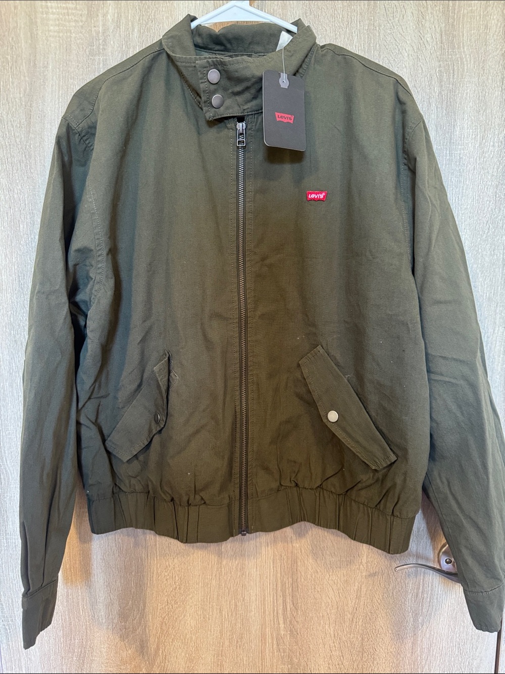 Levi's Men's Green Military Jacket